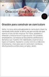 Screenshot 15 Oracion para el trabajo android