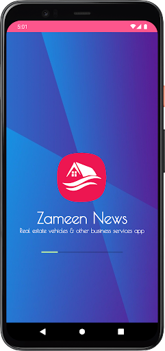 Android application Zameen News screenshort