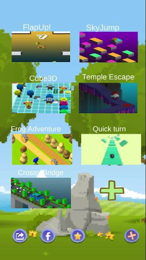 Android application Mixed Games screenshort