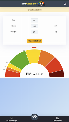 IMC Calculator Screen 3