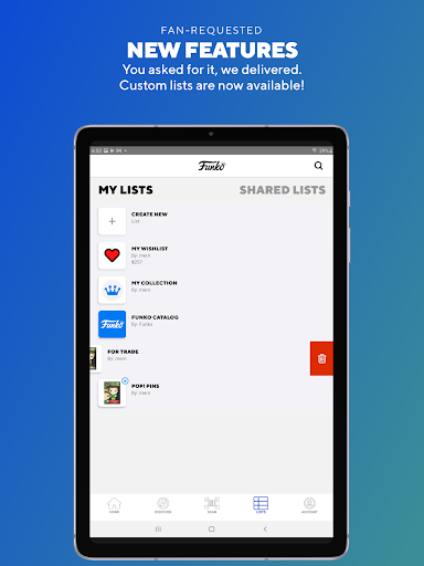 Screenshot of Funko