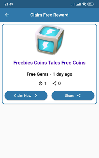 Coin Tales Reward Daily