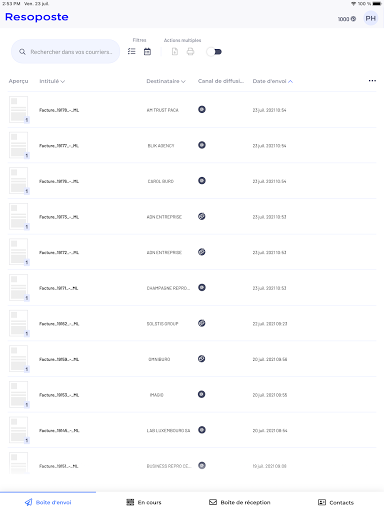 Resoposte Screen 2