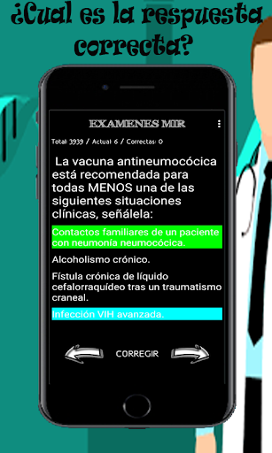 Test y examenes anteriores MIR Screen 2