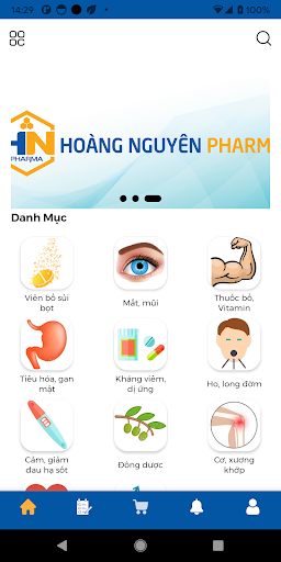 Android application Hoang Nguyen Pharma screenshort