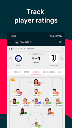 Flashscore live scores & news - Sports - apps