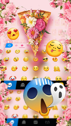 Tasty Floral Pizza Keyboard Th Screen 2
