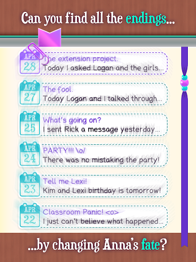 Dear Diary - Teen Interactive Story Game screenshots 14