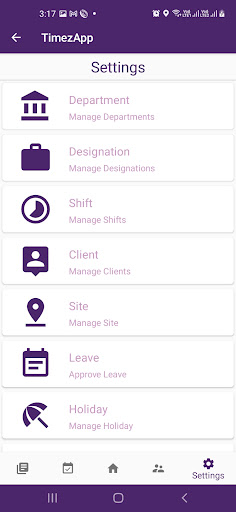TimezApp - Attendance Tracker