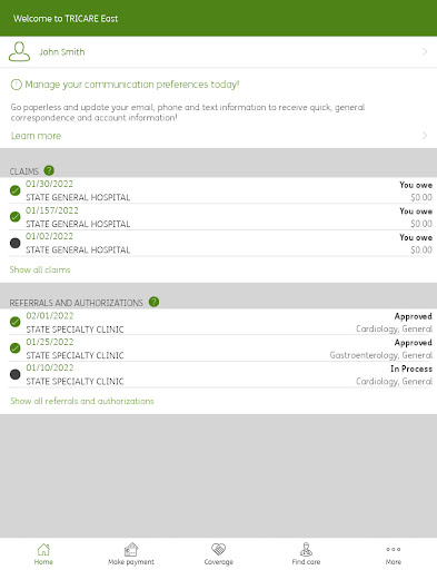 Humana Military screenshot