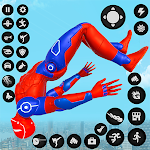 Cover Image of Download Flying Superhero: Spider Games  APK