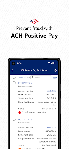 Screenshot of CashPro