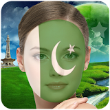 Pakistan Flag Profile Picture Frame : Face Editor icon