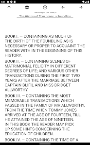 Captura 3 Book, The History of Tom Jones android