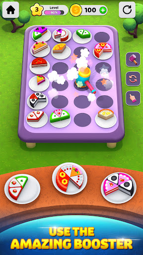 Cake Sort Puzzle: Offline Game Screen 3