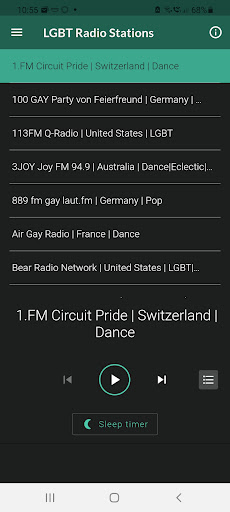 Android application LGBT Gay Music Radio Stations screenshort