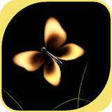 Yellow Butterfly Flower icon
