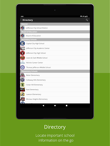 Jefferson City School District Screen 2