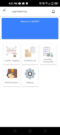 Android application NXPERT ICONE - Retail screenshort