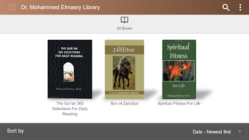 Android application Dr. Elmasry Books screenshort