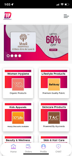 Android application Demandeals screenshort