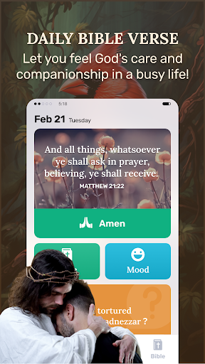 Android application Pray Bible - Audio&Verse screenshort