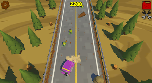 Smash The Zombie Driving Game