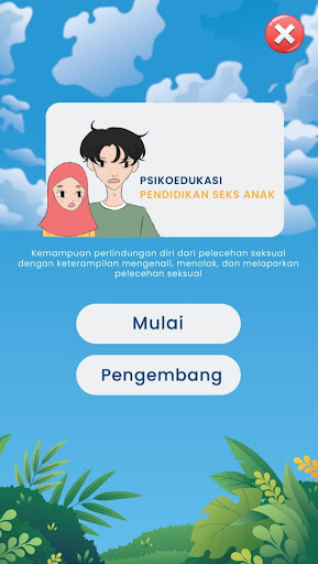 Android application Psikoedukasi Seks Anak screenshort