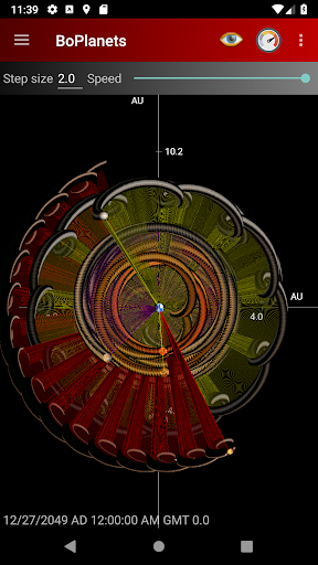 Android application BoPlanets screenshort