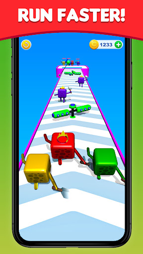 Android application Merge Cube Run & Fight screenshort