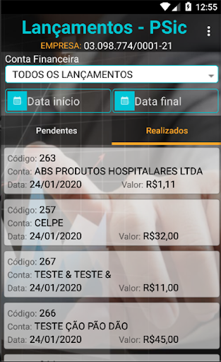 PSic - Sistema de Integração C Screen 2