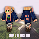 Cover Image of ダウンロード Girls Skins for Minecraft 1.0 APK