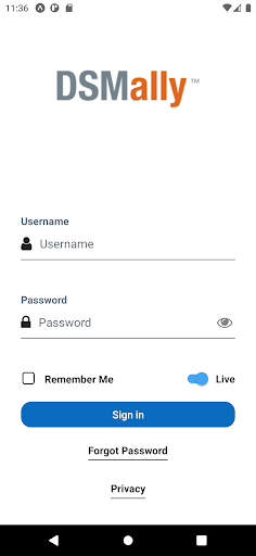 Android application DSMAlly screenshort
