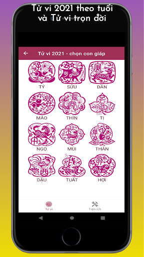 Tử vi trọn đời - Tử vi 2024 Screen 2