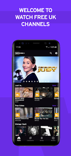 Android application WATCH FREE UK screenshort