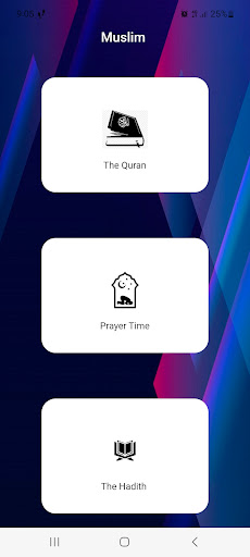 Android application Muslim screenshort