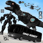 Cover Image of Download Dino Robot Car: Shooting Game  APK