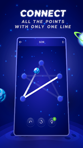 Android application 1 Line - Puzzle Universe Game screenshort