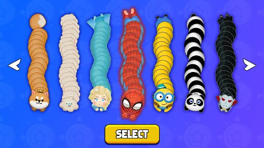 Worms Merge: холостой io игра