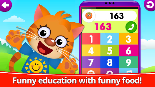 Funny Food 2 - Application pour bébés se compose de 15 Bebe Jeux Educatif  pour Enfants, maternelle 2 3 4 5 ans avec puzzle pour petit! Jeu  apprentissage gratuit - éducation des fille et garçons – Microsoft Apps