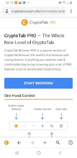 CryptoTab Browser Pro—mine on a PRO level APK