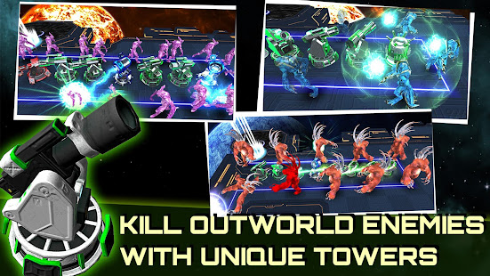 Alien Demons TD: 3D Sci fi Tower Defense 2.4 APK + Mod (Unlimited money) for Android