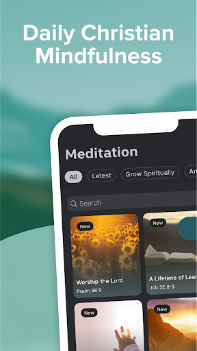 Android application Abide - Bible Meditation Sleep screenshort