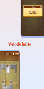 Wood bolts and screws 3