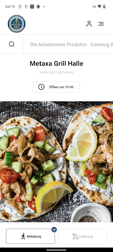 Android application Metaxa Grill screenshort