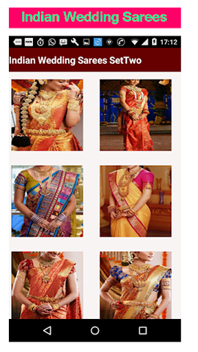 Indian Wedding Sarees Screen 3
