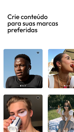 Android application BrandLovrs: Viva da sua paixão screenshort
