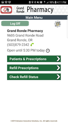 Grand Ronde Pharmacy Screenshot 2 - AppWisp.com