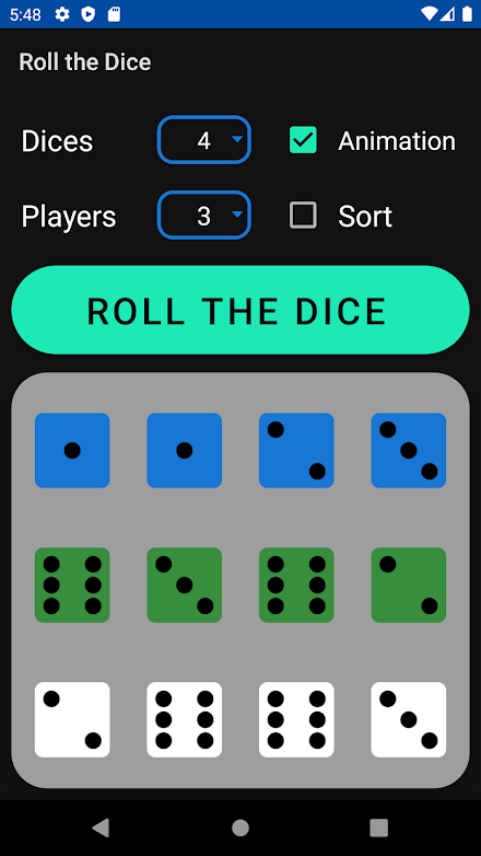 Roll The Dice Screen 3