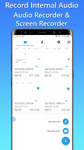 Screenshot 1 Internal Audio Screen Recorder android